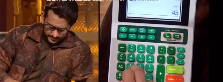 Shark Tank India Season 3 : शॉपकीपर के लिए आया अमेजिंग Tohands Smart Calculator शार्क हुए शॉक