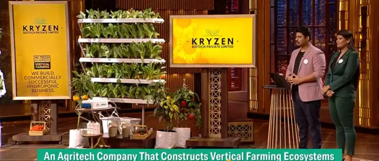 Shark Tank India Season 3 : Kryzen Biotech ब्रांड Entrepreneur लेकर आये Hydroponics फार्मिंग की नई टेक्नोलॉजी Kryzen Biotech